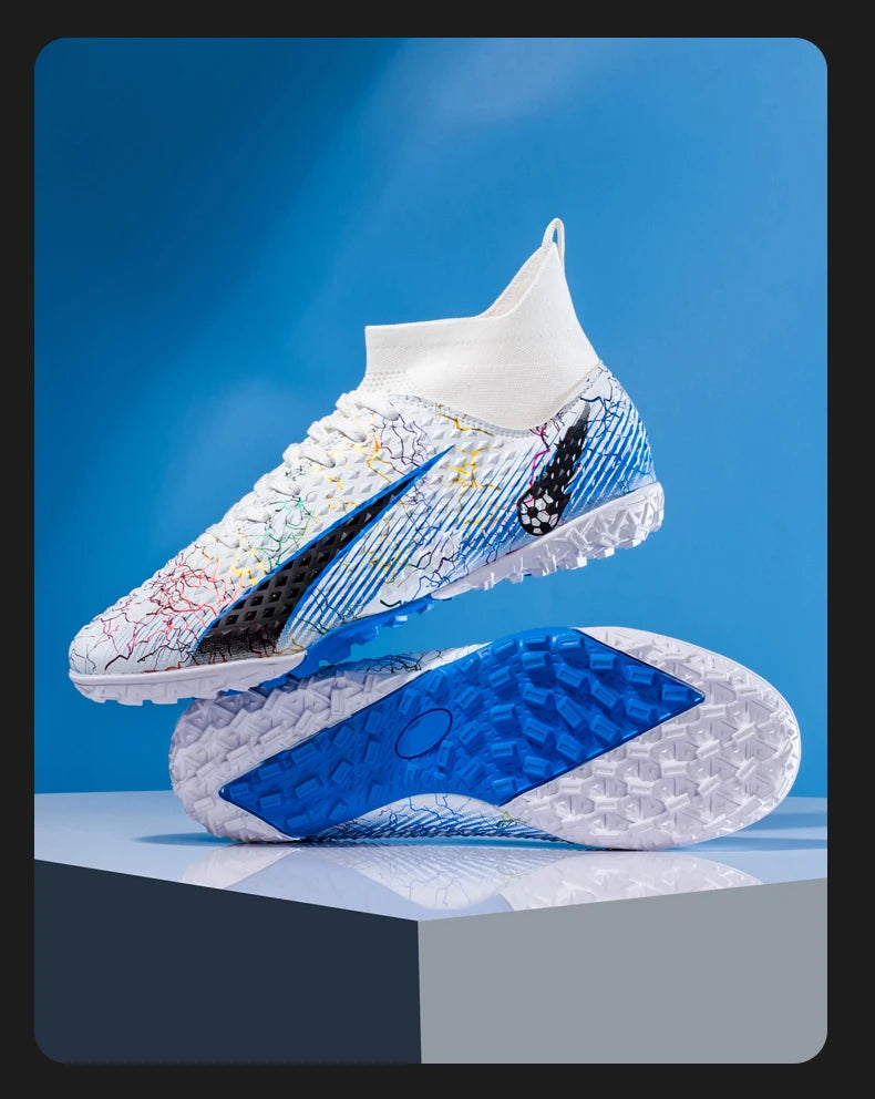 Men Soccer Shoes Kids Football Boots Women Professional Soccer Cleats Antiskid Chaussure TF/FG Outdoor Athletic Football Shoes