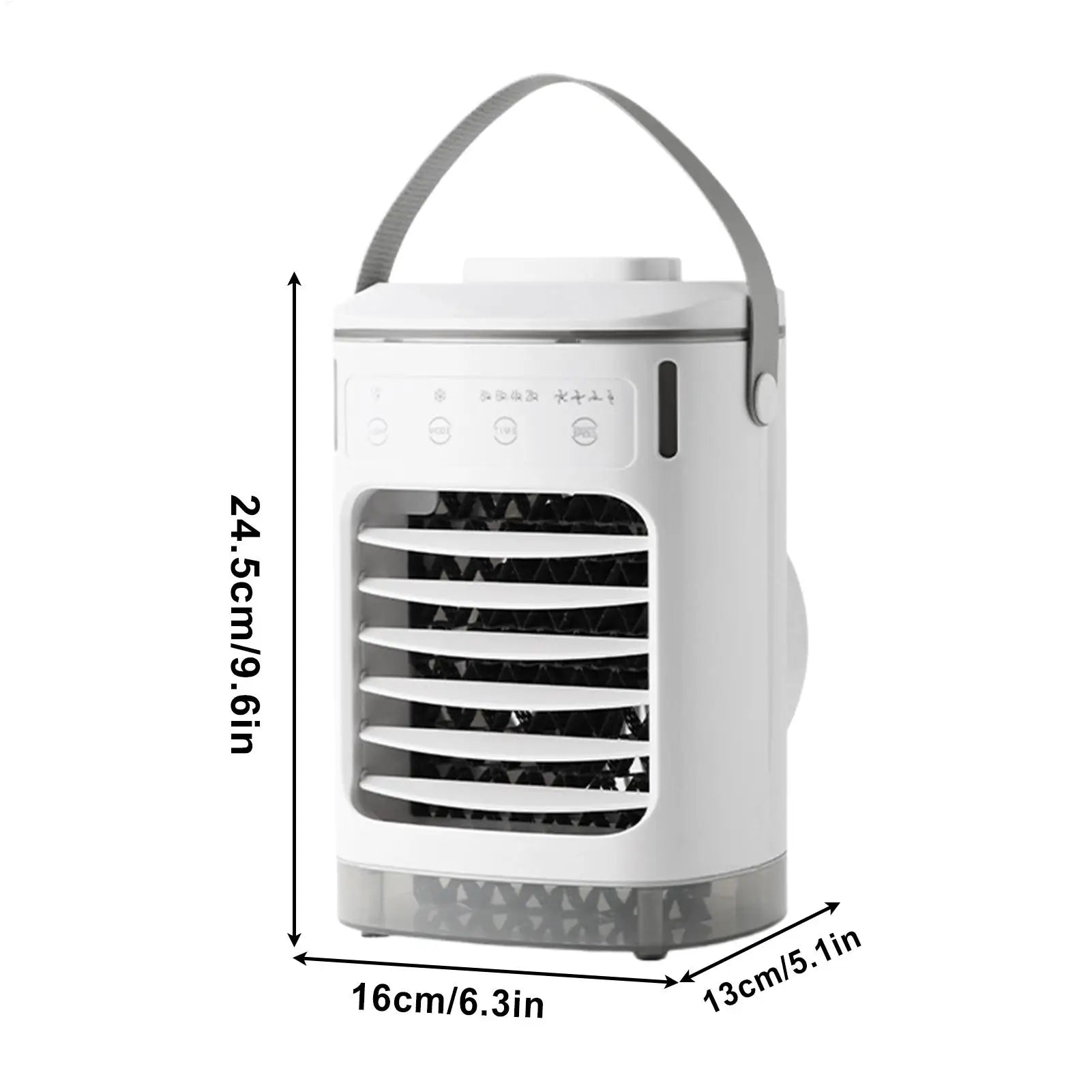 Cooler Fan For Room Cool Air Fan Personal AC Cooler Cool Gadgets Quiet With Timer Small Rechargeable Humidifier Evaporative