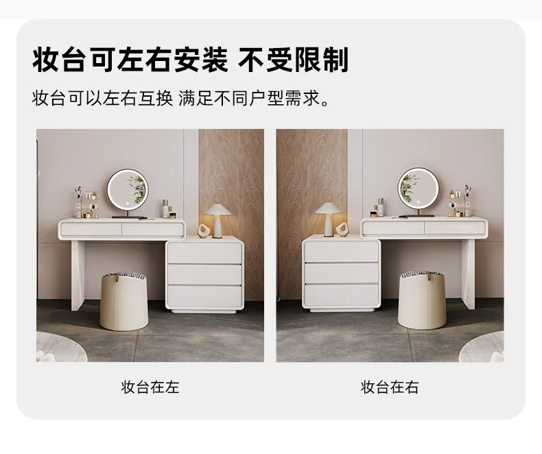 Modern Vanity Table Decoration BedroomLuxury Vanity Table Dresser Drawer Coiffeuse De Chambre Maquillage Bedroom Furniture