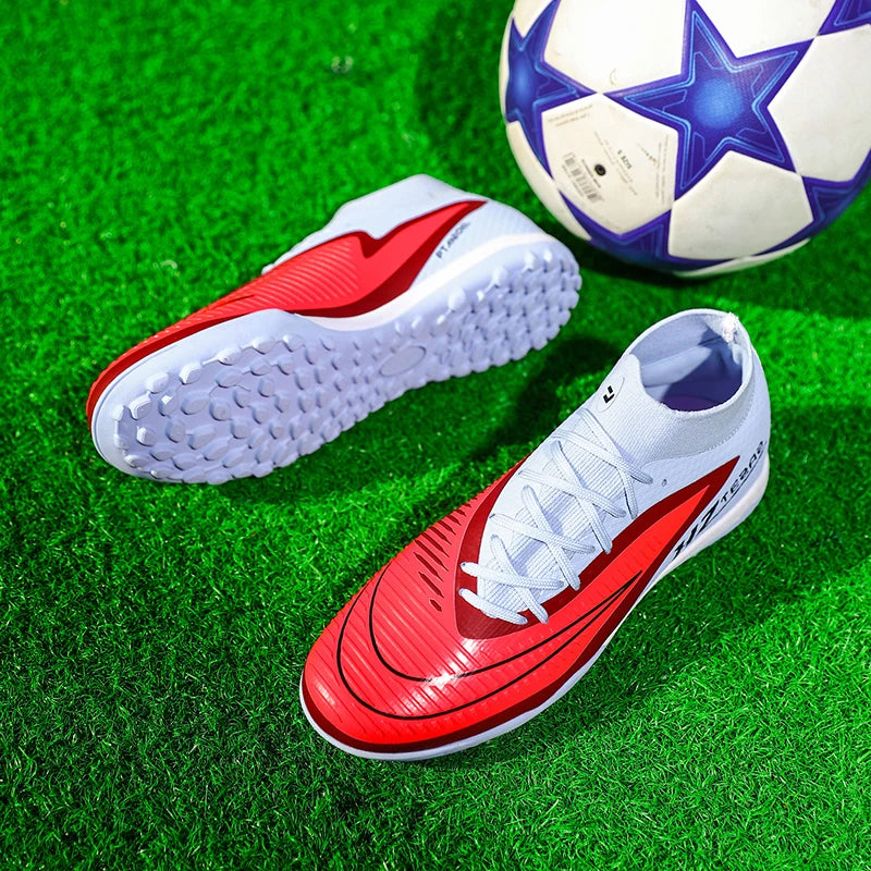 Soccer Cleats for Mens Womens Indoor Turf Soccer Shoes Youth TF Training Football Boots Unisex