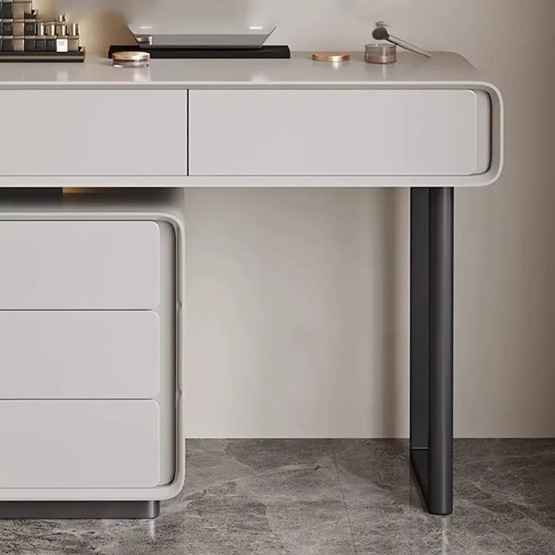 Modern Vanity Table Storage Dressing Mirror Vanity Table Drawer Makeup Tocador De Maquillaje Mueble Con Espejo Bedroom Furniture