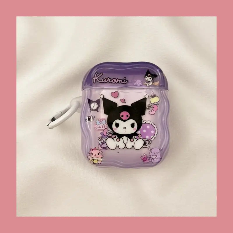 Cute Cartoon Case for AirPods 4 Protective Case for AirPods Pro2 Pro3 Pro 3 2 1 Headphone Case with Keychain