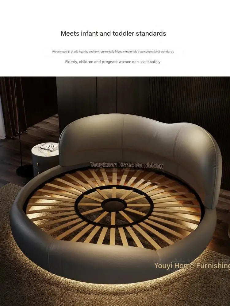 Girls Design Bed Double Luxury Children Bedroom Frame Simple Bed European Tatami Beauty Nordic Wooden Beliche Outdoor Furniture