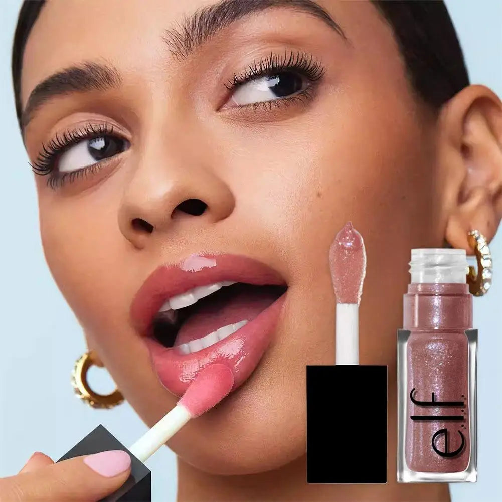 e.l.f. Mirror-Shine Lip Gloss Hydrating, Nourishing, Plumping, Long-Lasting Lustrous Shine Non-Sticky Gluten-Free Creates Fuller