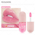 1PC Moisturizing Lip Gloss, High Gloss, Non-sticky, Lightening Lip Lines, Fruity Flavor, Suitable for Autumn and Winter Use