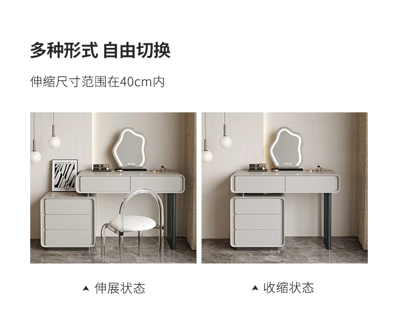 Modern Vanity Table Storage Dressing Mirror Vanity Table Drawer Makeup Tocador De Maquillaje Mueble Con Espejo Bedroom Furniture