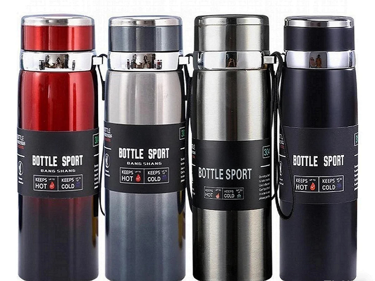 1L Thermal Water Bottle Keep Cold and Hot Water Bottle Thermos for Water Tea Coffee Vacuum Flasks Stainless Steel Thermos Bottle