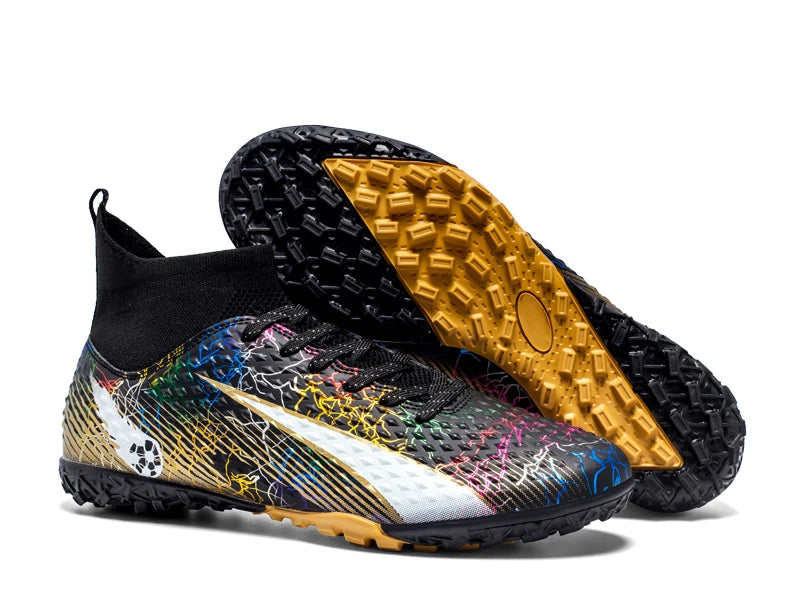 Men Soccer Shoes Kids Football Boots Women Professional Soccer Cleats Antiskid Chaussure TF/FG Outdoor Athletic Football Shoes