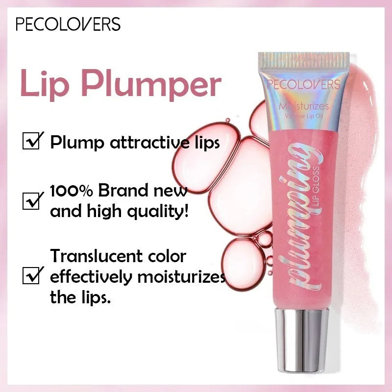 Lip Gloss Lip Gloss, Multi-color Natural Moisturizing Lip Gloss, Moisturizing Lip Balm, Lip Cosmetics Clear Lip Gloss