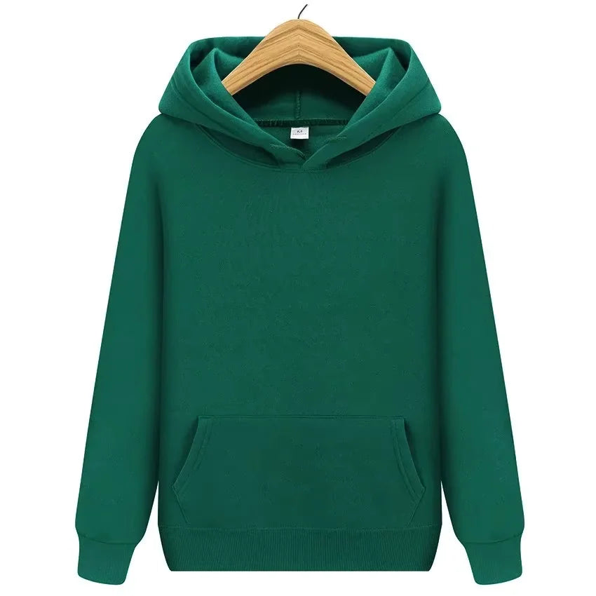 2025 new autumn hoodie fashion  color hooded loose sports sweater large comfortable casual couple pullover comfortable sweater