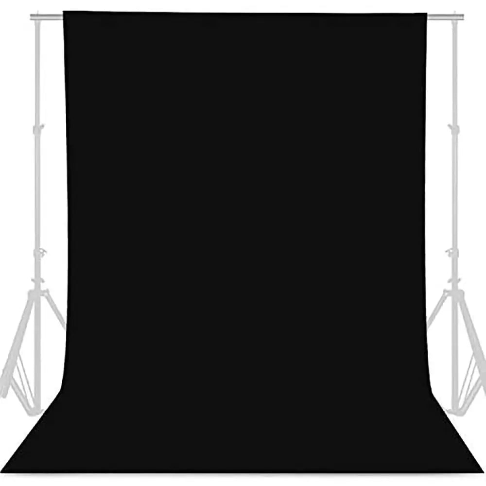 Photography Background Backdrop Cloth Smooth Green White Black Pure Cotton Chromakey Screen Photo Studio Live Streaming