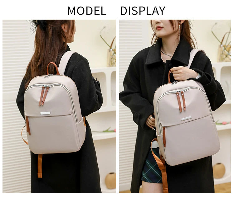 Men Backpacks Women Oxford Waterproof Rucksack Business Computer Bag Casual Travel Backpack Senior High School Student Schoolbag