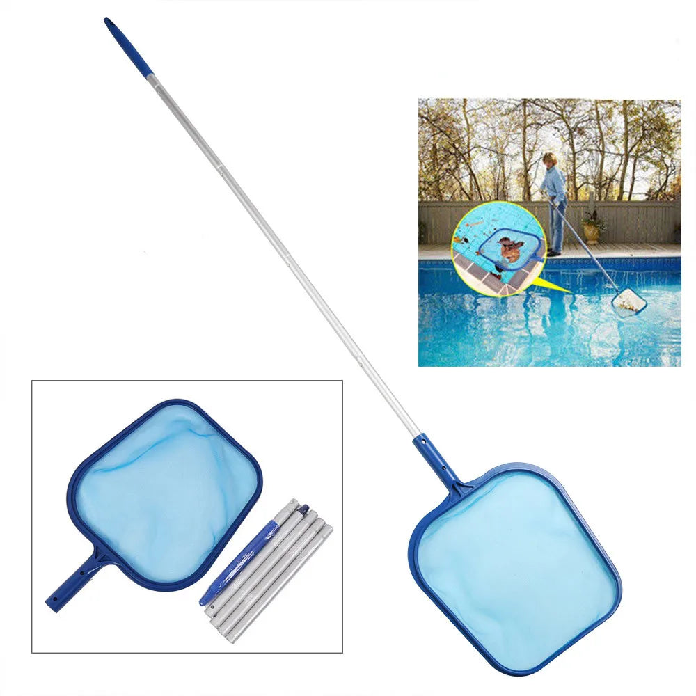 Pool Cleaning Net Skimmer Net Swimming Pool Cleaning Leaf Skimmer Mesh Frame Net Professional Cleaning Accessories for Pool