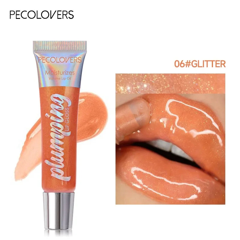 Lip Gloss Lip Gloss, Multi-color Natural Moisturizing Lip Gloss, Moisturizing Lip Balm, Lip Cosmetics Clear Lip Gloss