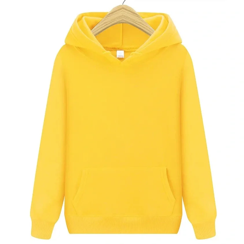 2025 new autumn hoodie fashion  color hooded loose sports sweater large comfortable casual couple pullover comfortable sweater
