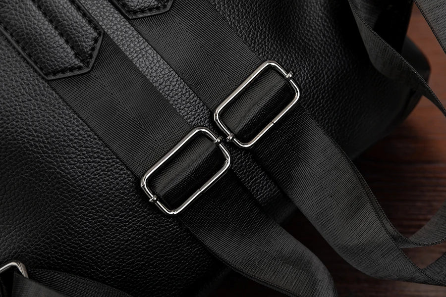 Genuine Leather Brand Backpack For Women 2023 New Fashion Travel Bagpack High Quality School Bags Casual Lides Shoulder Bag Sac