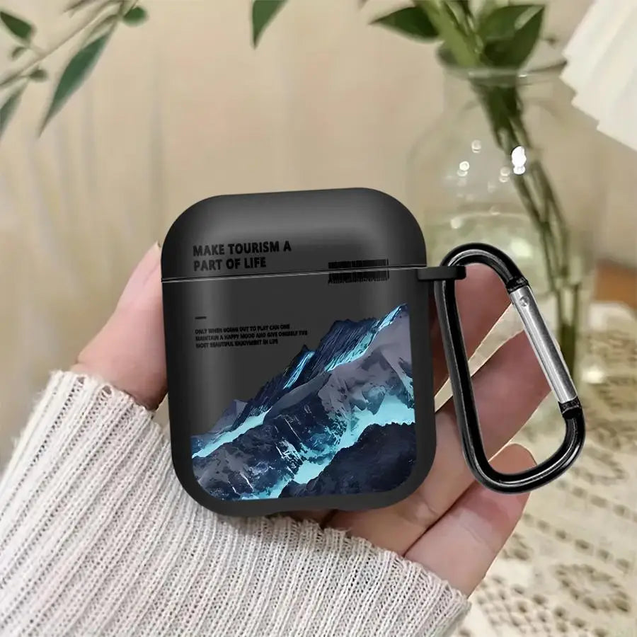 Earphone Cases Cover Case For Airpods 4 Pro2 Pro3 2 Pro 1 3 Beautiful Life Travel
