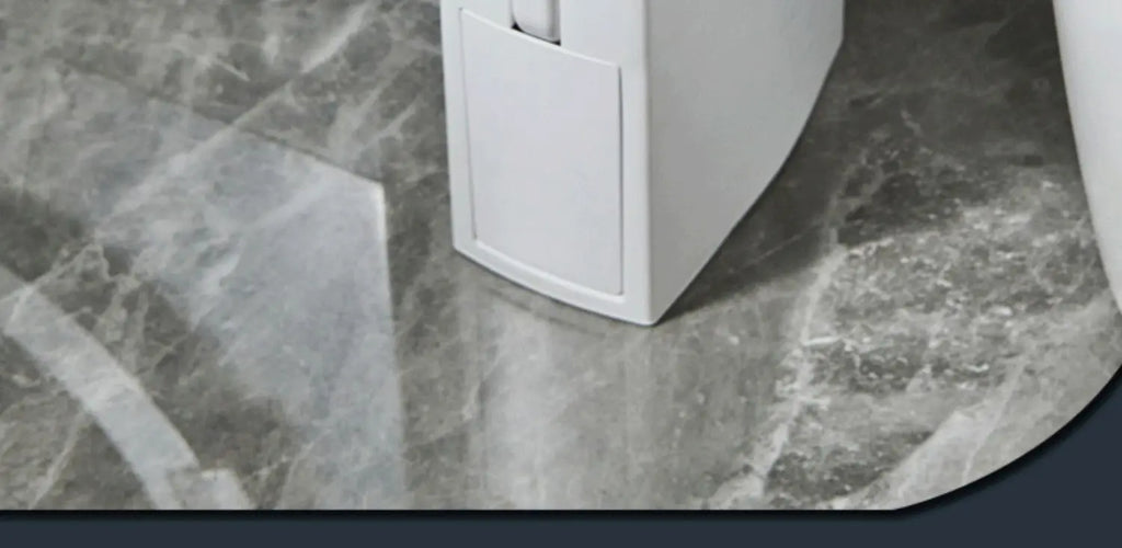 Batoom Toilet Bru Inteated Waste Bin Pr pe Covered Home Use Batoom Auatic Paaging Paper Barrel