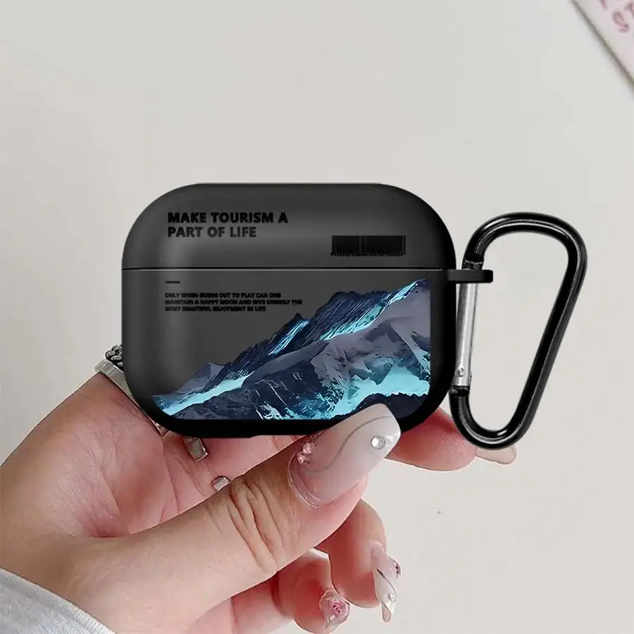 Earphone Cases Cover Case For Airpods 4 Pro2 Pro3 2 Pro 1 3 Beautiful Life Travel