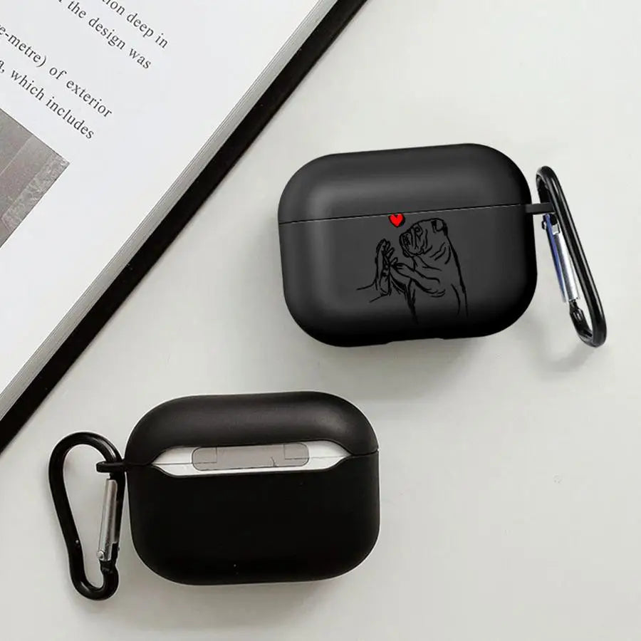 Earphone Cases Cover Case For Airpods 1 Pro3 Pro 2 3 Pro2 4 Pet Heart Paws