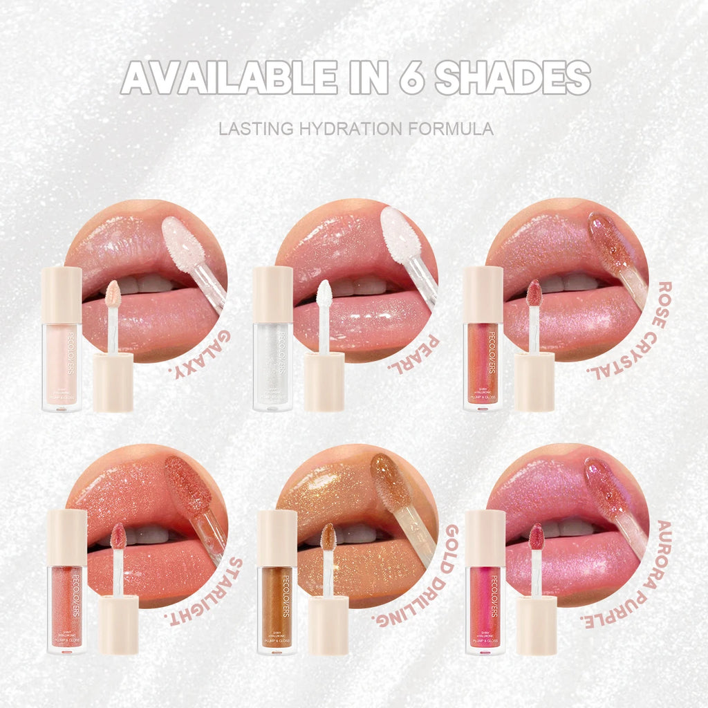 High Shine Lip Gloss,Moisturizing,Long-Lasting  Lip Glaze,Lightweight,Shimmer Lip Gloss,Perfect for Party Makeup