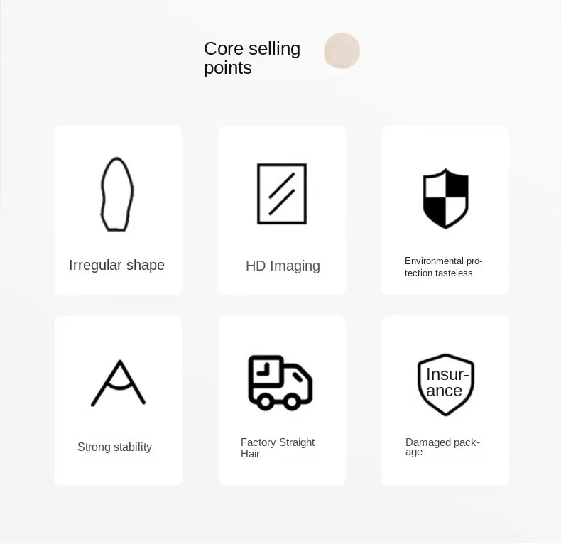 Full body mirror Internet celebrity special-shaped mirror home floor mirror bedroom wall-mounted dressing mirror fitting mirror