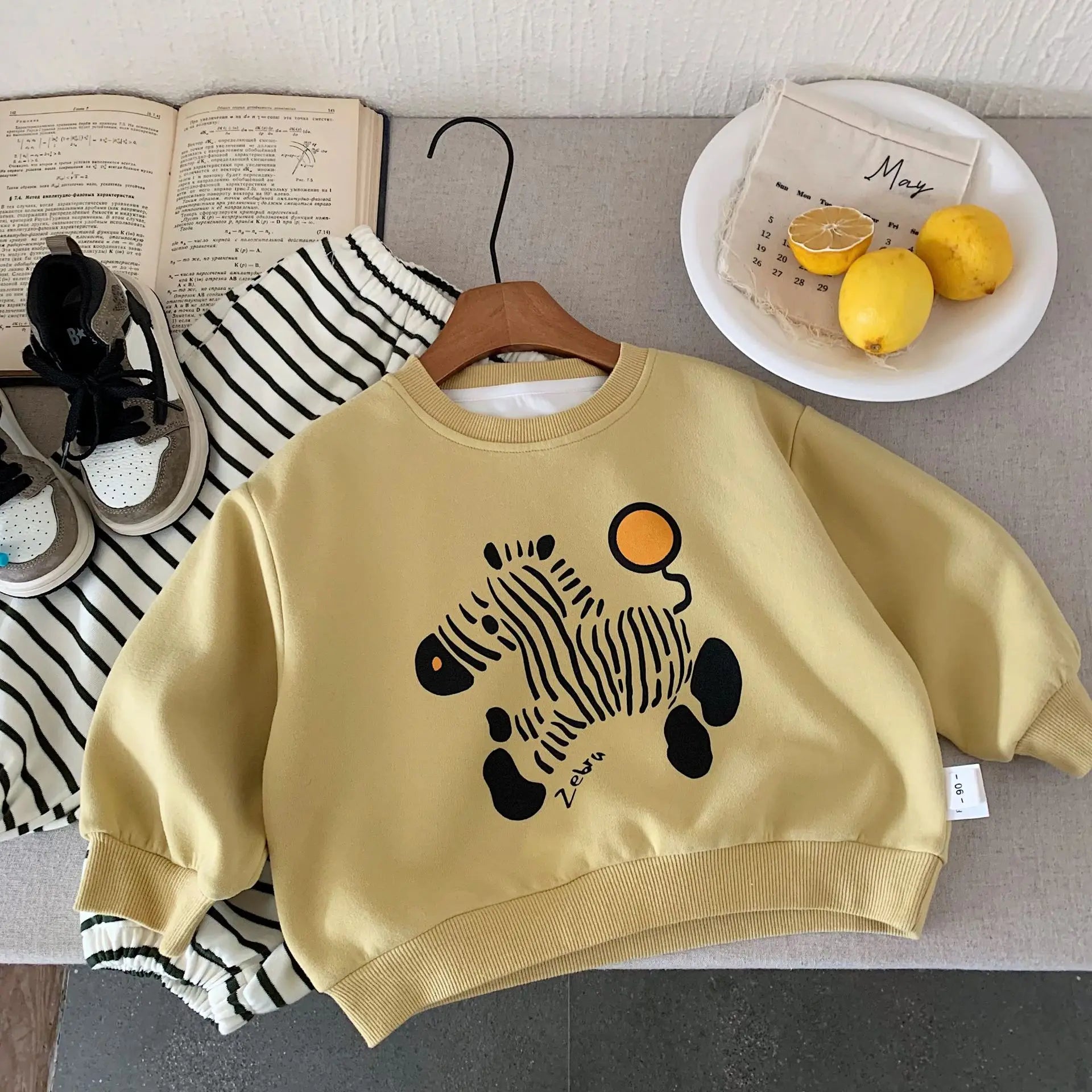 Children s Sweatshirt 2025 Autumn New Boys Cartoon Print Pullover Cute And Versatile Top