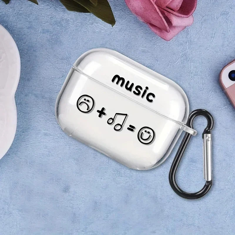 Music Player Protective Case for Wireless Headset for Airpods 1/2 Case Airpods3 Airpods Pro Generation Tpu Case Gift