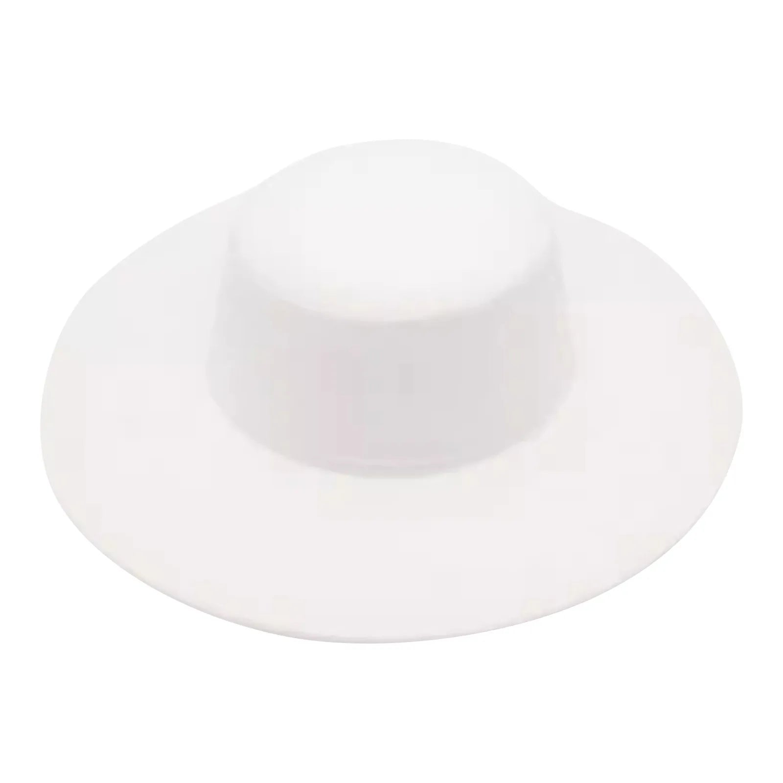 European Fashion Retro Light Flat Party Hat Big Brim Top Hat Catwalk Stage Performance Modeling Felt Jazz Hat