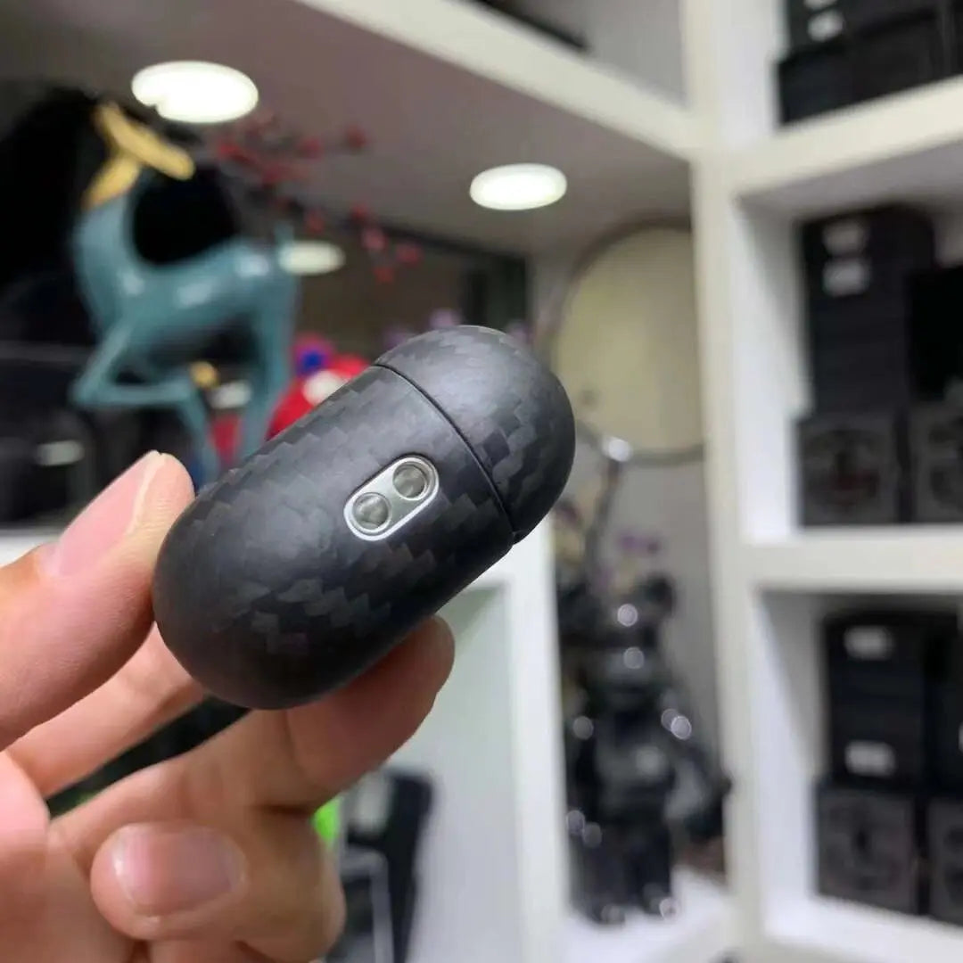 Carbon Fiber Case for Airpods Pro 2 Protective Cover Wireless Bluetooth Shockproof Headset Case for Airpods Pro 2 Accessories