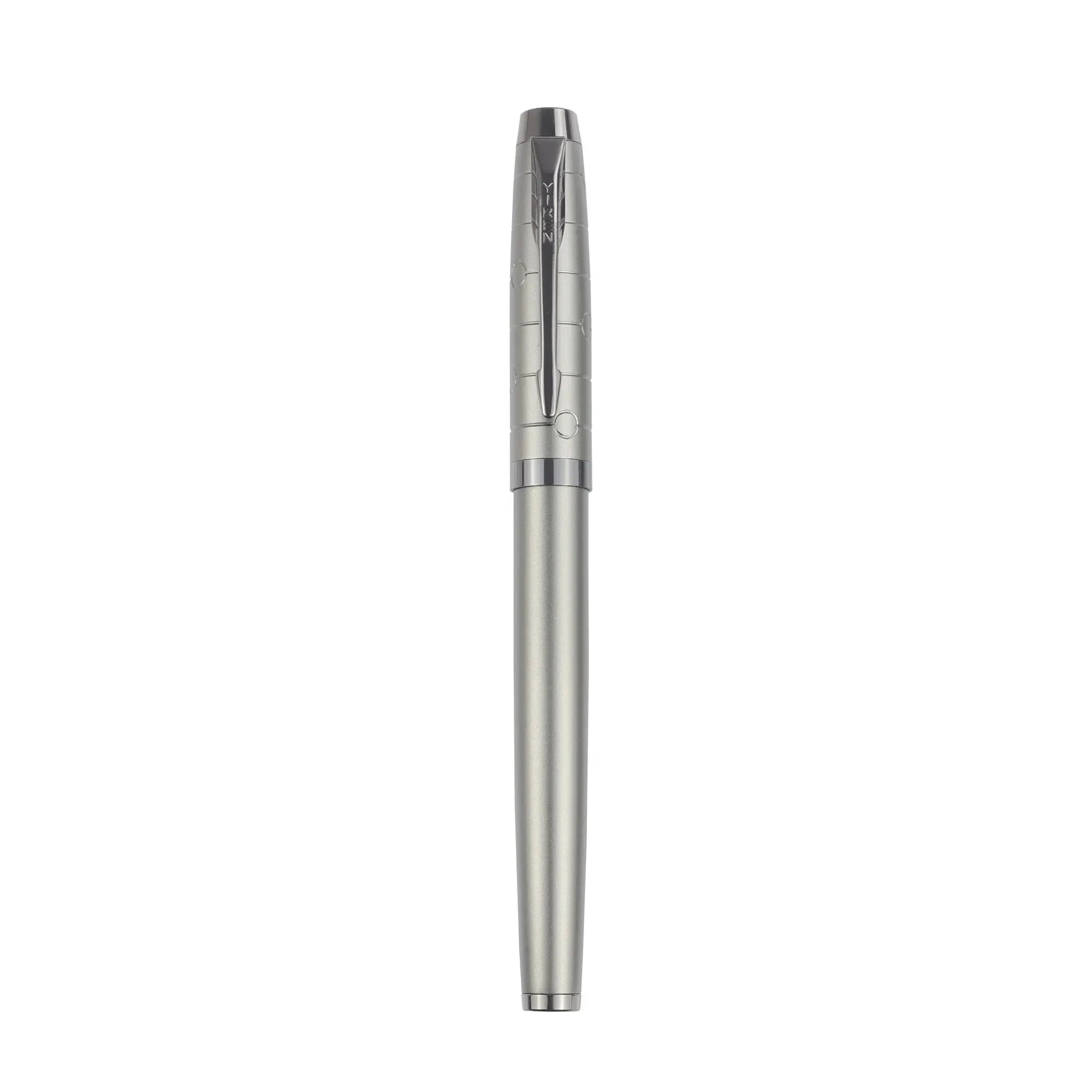 1 PC Fountain Pen, Professional Gunmetal Metal Pen, Stylish and Sturdy,Distinguished, Mechanical Feel,Metallic Touch,Luxury Pen