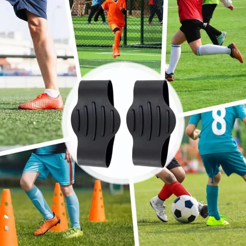 Silicone Soccer Lace Bands High Grip Design Football Training Cleat Lace Cover Elastic Anti-slip Shoelaces Covers