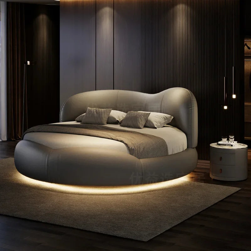 Girls Design Bed Double Luxury Children Bedroom Frame Simple Bed European Tatami Beauty Nordic Wooden Beliche Outdoor Furniture