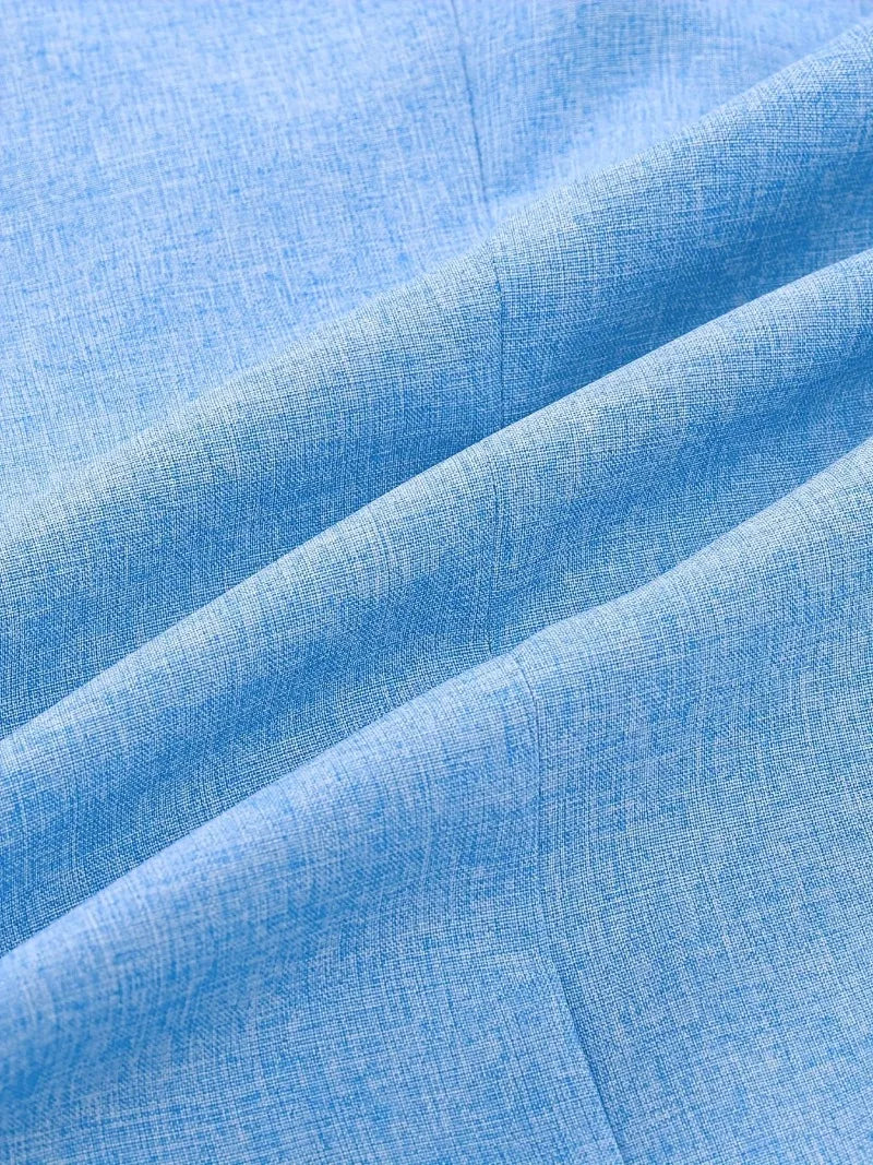 Men's Suit Summer Casual Suit 2 Piece Short Sleeve Suit Blazer 5 Inch Dress Shorts for Outdoor Beach Weddings Casual Occasions