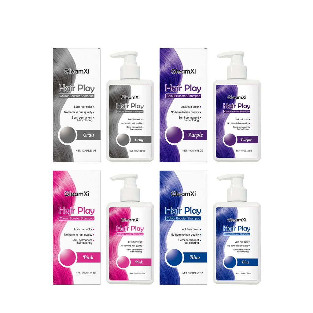Hair Care Shampoo Series - Color Locking, Moisturizing, Smoothing, Lightweight & Even Coloring for Trendy Styles
