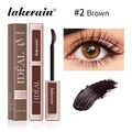 Lakerain Lengthening Volumizing Mascara Fan Shaped Makeup Effect Long Lasting  Clump-Free Lashes Suitable for All Skin Tones