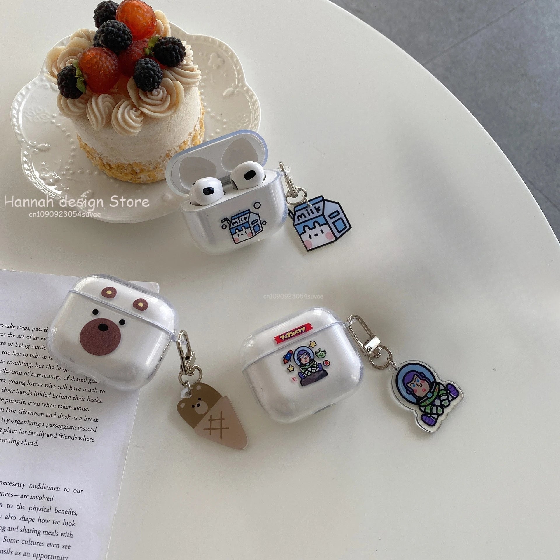 Music Player Protective Case for Wireless Headset for Airpods 1/2 Case Airpods3 Airpods Pro Generation Tpu Case Gift