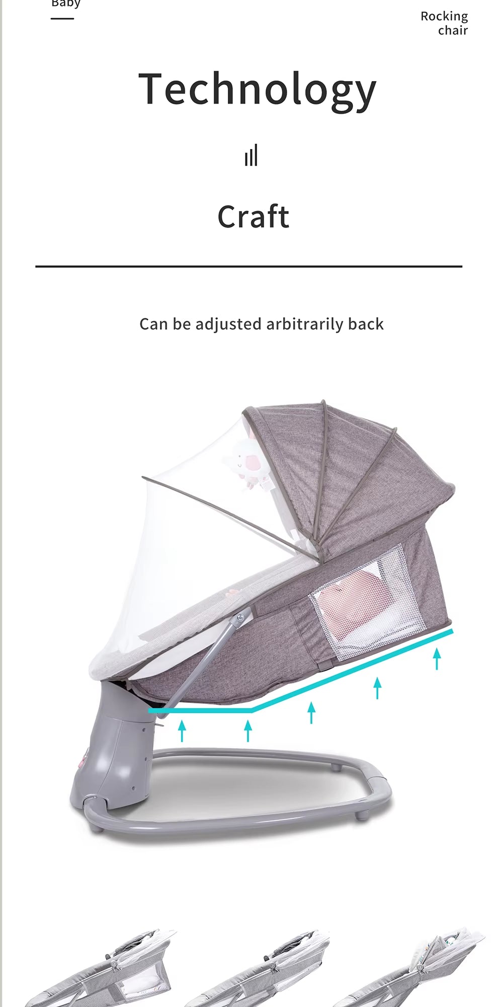 Baby Bed Baby Cradles Infant Crib Baby Seats Baby Swing Electric Baby Bed Baby Accessories Baby Swing Electric Electric Baby Rocking Chair Moises for Babies Cribs Baby Swing Electric Portable Crib Multifunctional Baby Crib