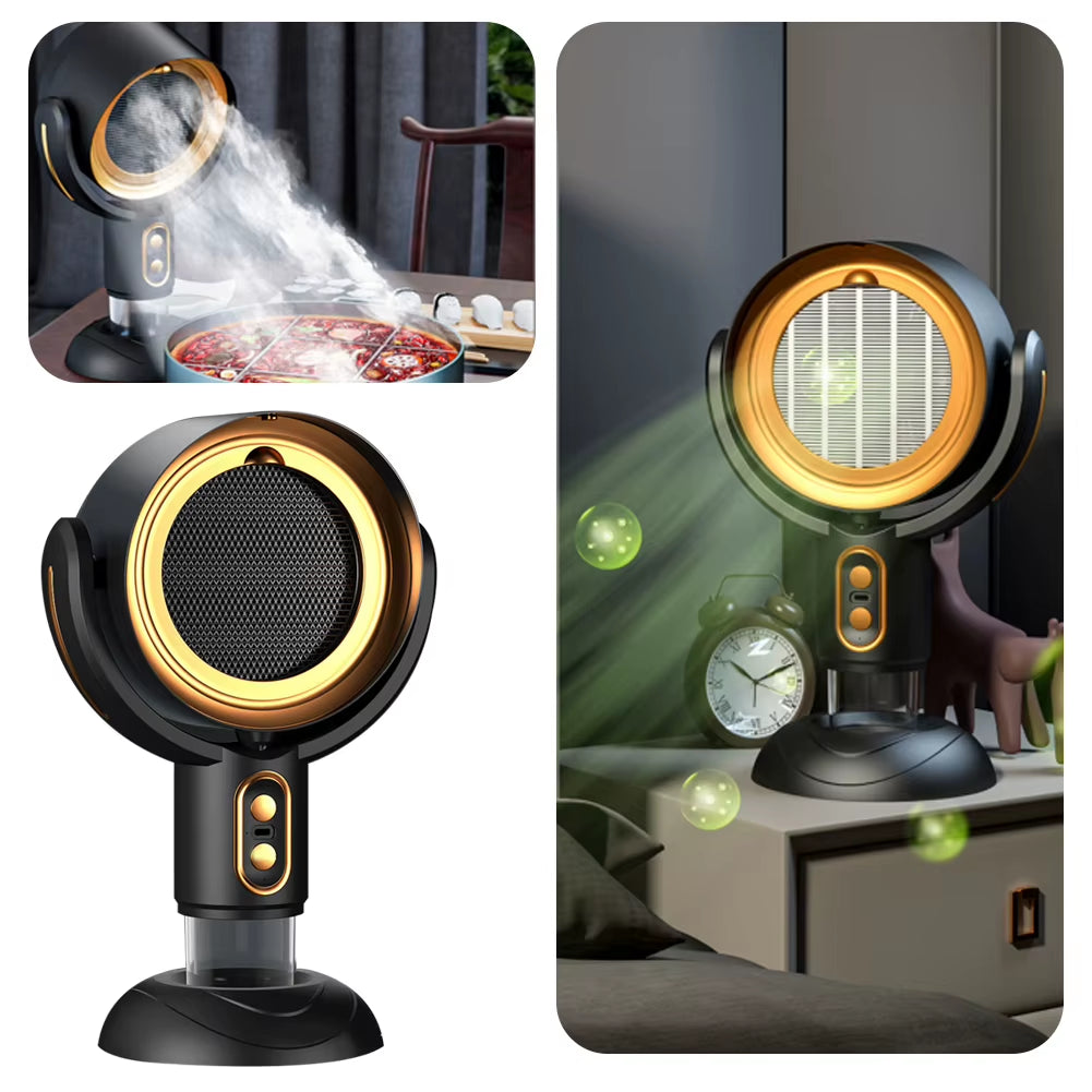 Desktop Range Hood Portable Range Hood Cooker Range Hood Kitchen Exhaust Fan Exhaust Filter Desktop Range Hood for Indoor BBQ